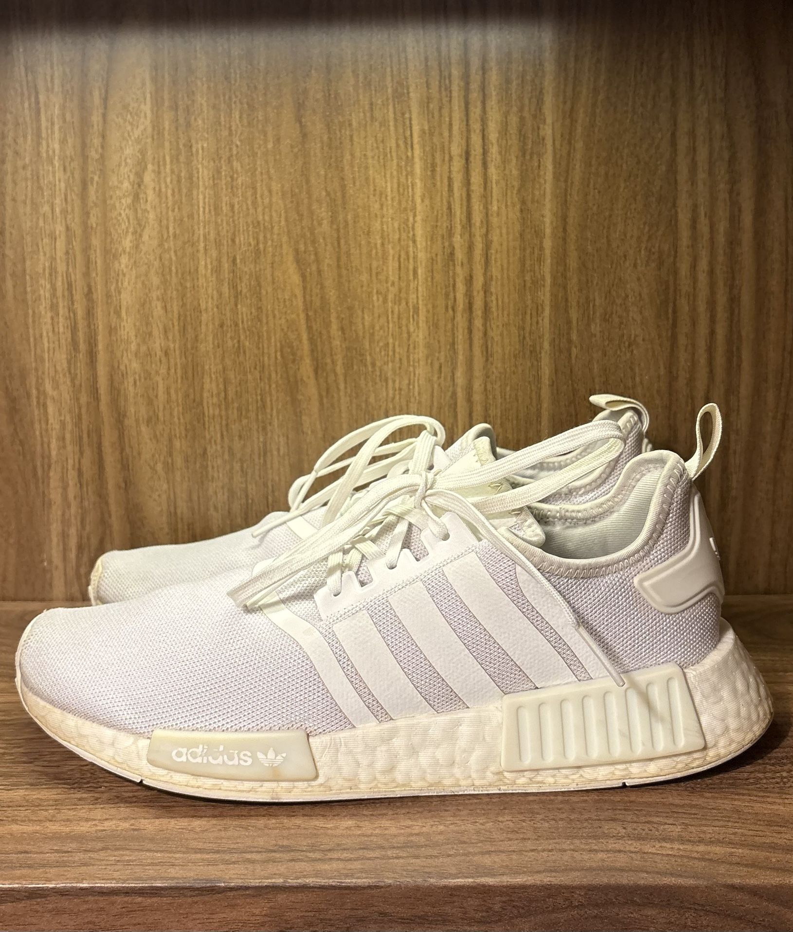 Adidas NMD R1 Primeblue 'triple white'