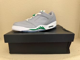 Air Jordan 5 Retro Low Grey Green Sneakers