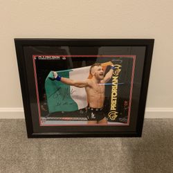 Conor McGregor Signed Picture