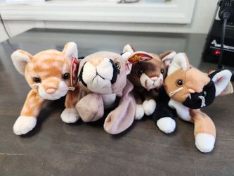 Beanie Babies Retired Cats