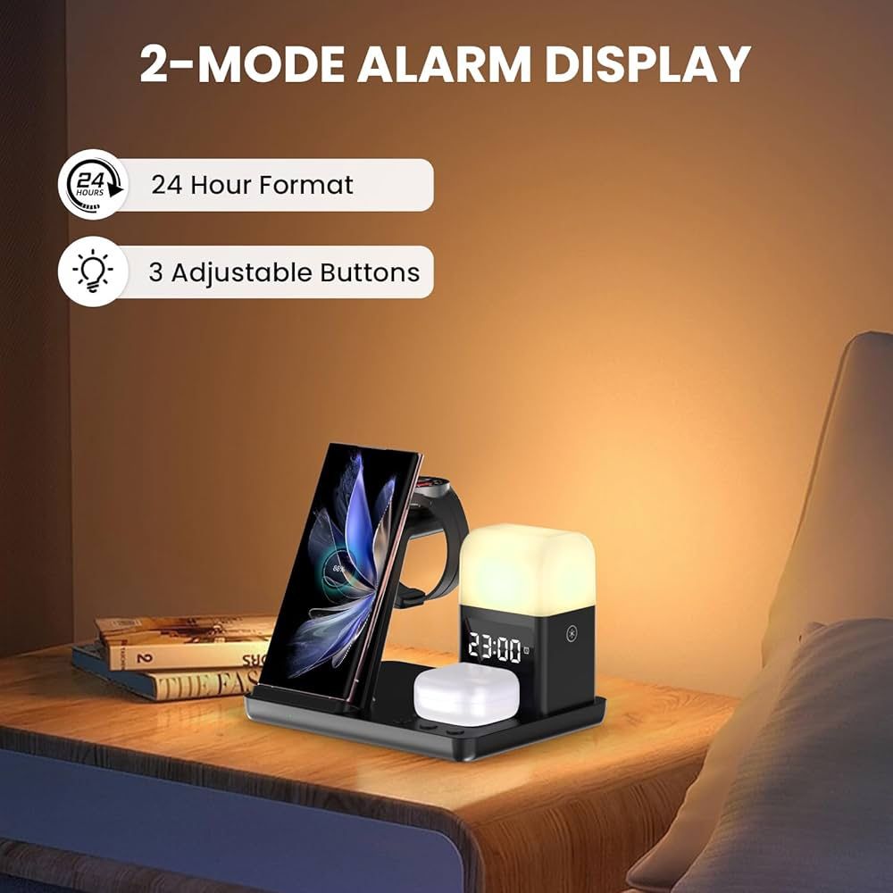 6 In 1 Multifunction Wireless Charger