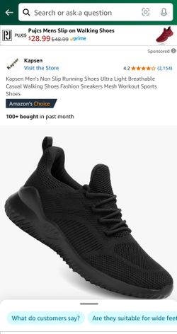 All-Black Lightweight Knit Sneakers