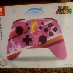  Nintendo Switch Wireless Gaming Controller princess peach- new in box