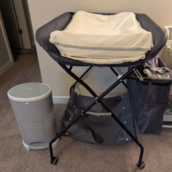 Diaper Changing Table And Decor Diaper Pail Classic 