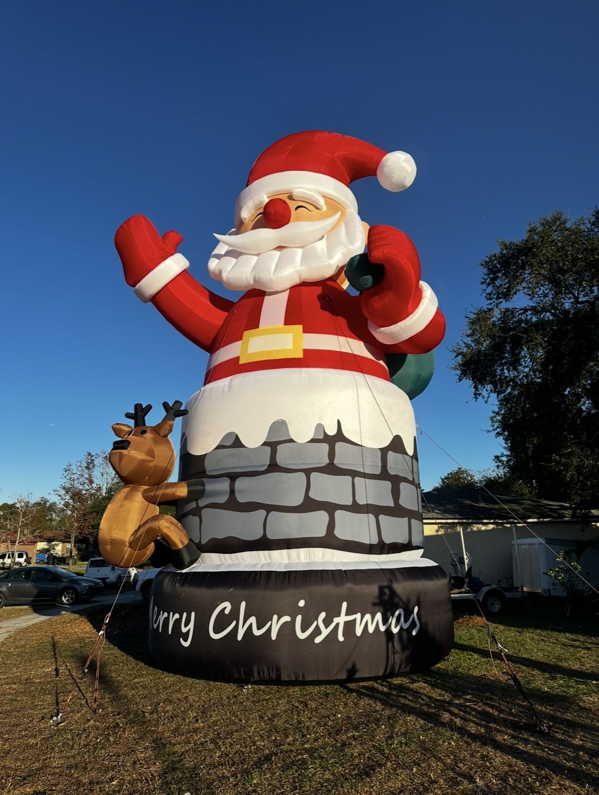 Inflatable Santa