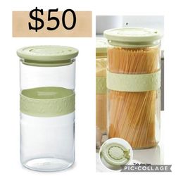 Princess House Fantasia 2.75 Qt Glass Container