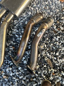 S4 B5 full exhaust. True dual