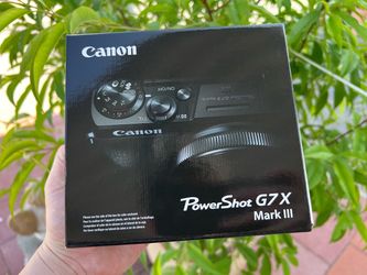 Canon PowerShot G7 X Mark III Black