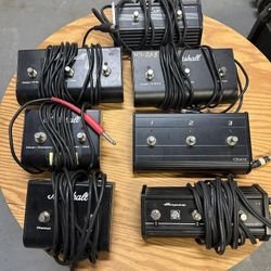 Marshall Guitar Amp Pedal & Switch Pedals & Carvin Amp