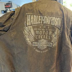 Harley Davidson Leather Jacket 2XL.