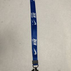 Blue Nike Lanyard Detachable Keychain Badge for Sale in