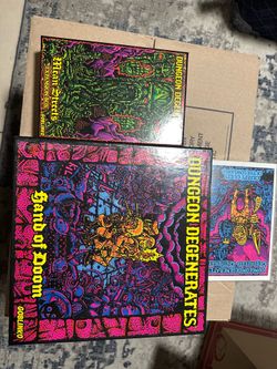 Dungeon degenerates board game