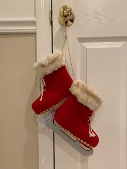 Christmas Ice Skate Decoration