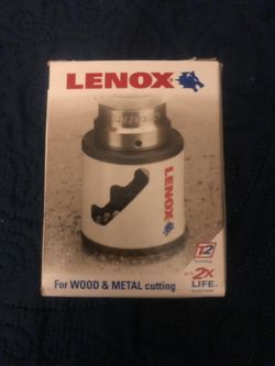 LENOX Metal and Wood Hole Saw ( 2” and 3/8)
