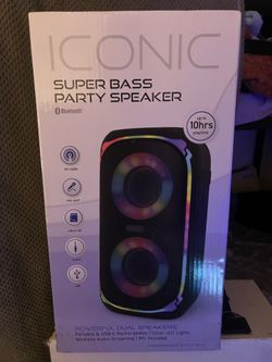 Super bass party speaker