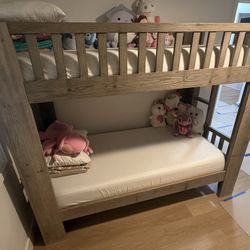 Twin Size Bunk Beds In Great Condition - Living Spaces 