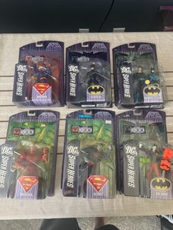 Batman Superman Action Figures new in box $15 each