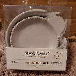3" Hearth & Hand Mini Tasting Plates - Set 4