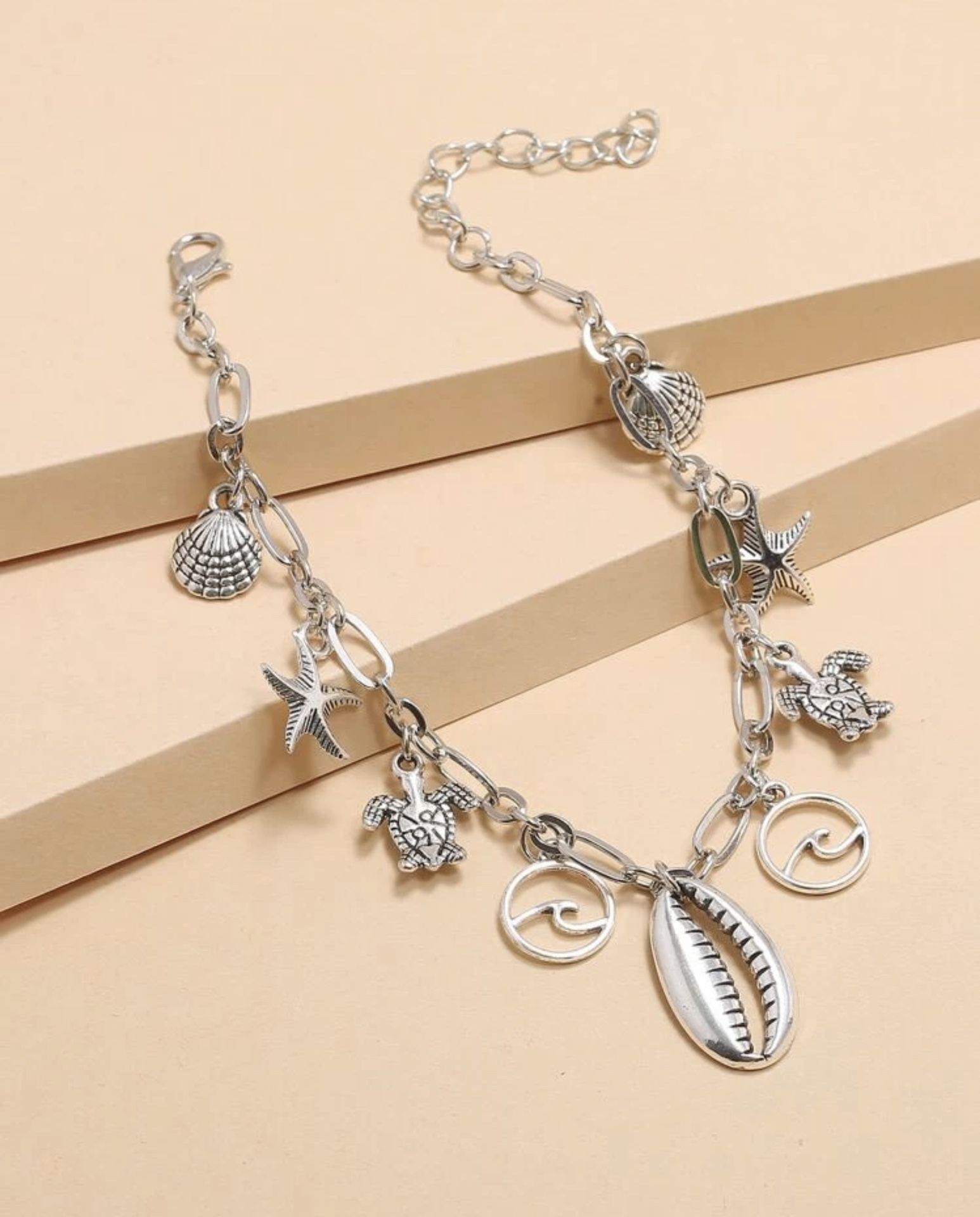Gorgeous NEW Multi Charm Anklet