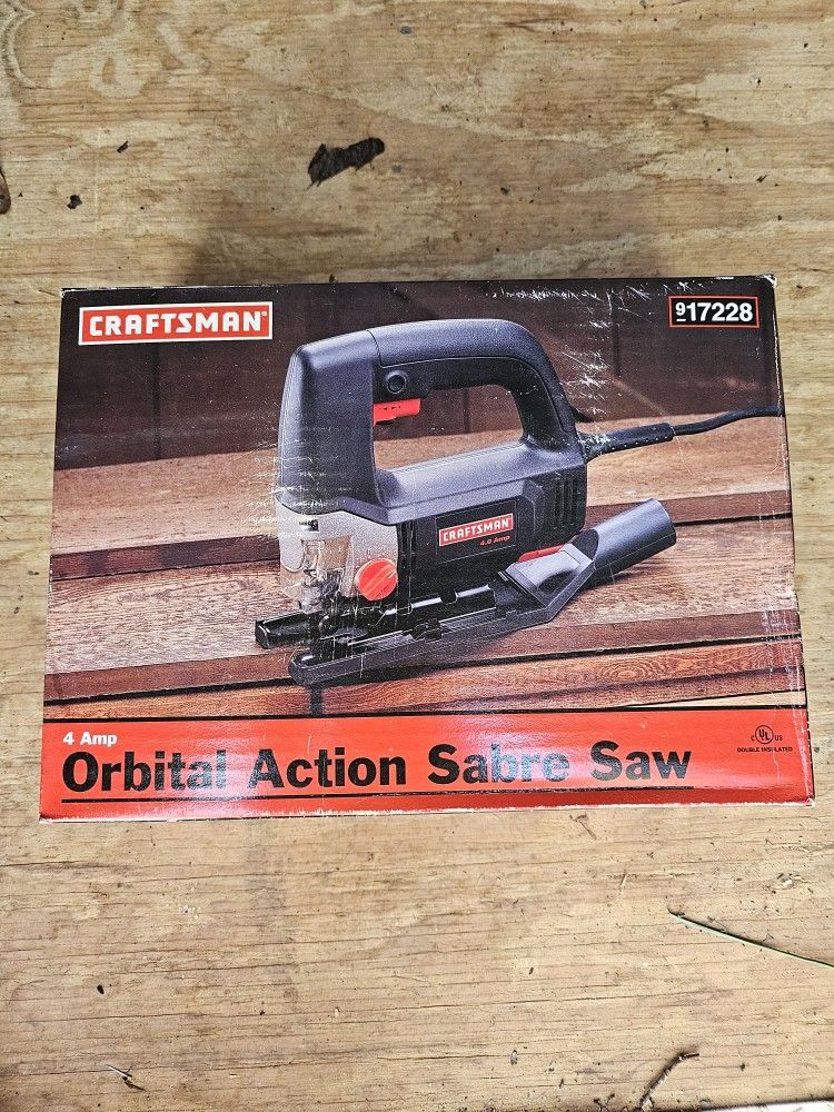 Brand New Crsftsman Orbital Action Sabre Saw