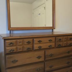 7 Drawer Dresser With Mirror