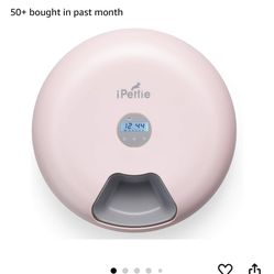 Doughnut programmable, wet and dry food, pet feeder brand new