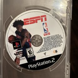 ESPN 2K5 Basketball - PS2 (Play station 2 Game) 