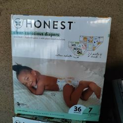 Honest Diaper Box Size 7