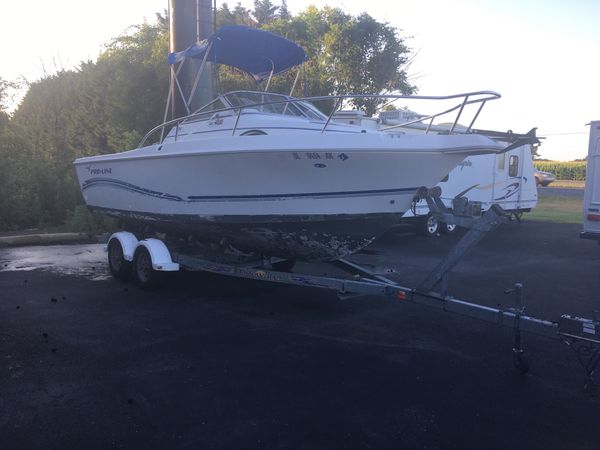 2005 pro line 22f yamaha 150 hp v6