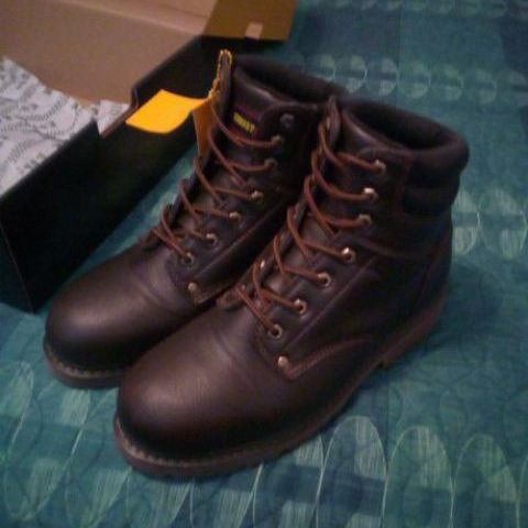 Steel Toe Boots Men Size 12