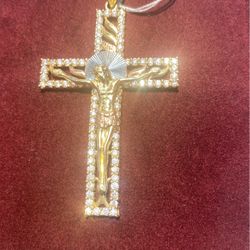 10k Gold Cross Pendant