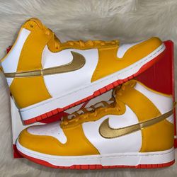 Wmns Dunk High ‘University Gold Orange’