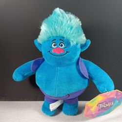 Dream Works Cartoon Trolls Band Together Biggie 8” Plush Stuffed Animal Toy Doll