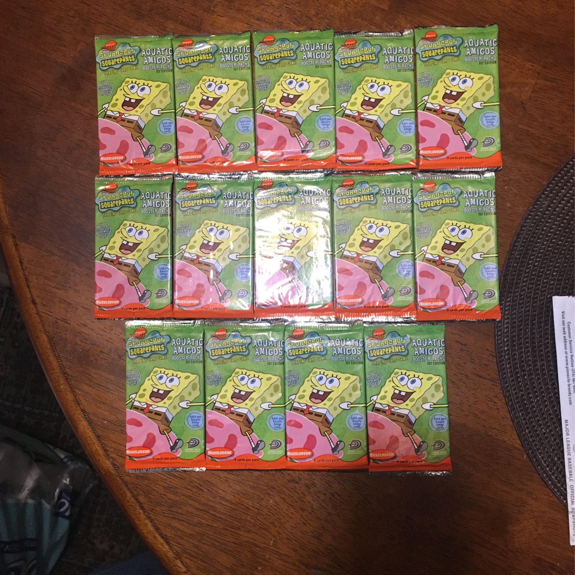 Sponge Bob Squarepants Trading Card Game Aquatic Amigos
