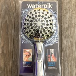 Easy Reach+ 6-Spray Wall Mount Handheld Shower Head with 8ft Hose and Flow Control 1.8 GPM in Chrome