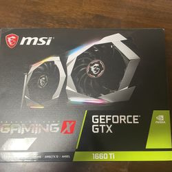 MSI Gaming X 1660ti 6gb
