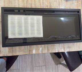 electric fireplace