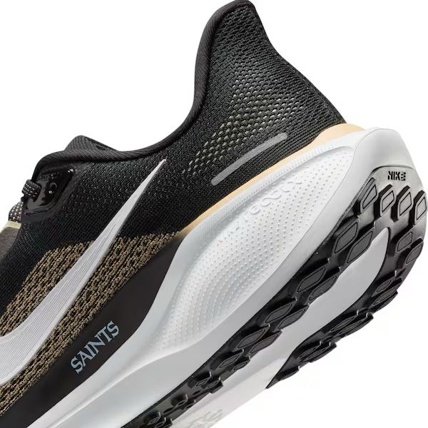 Nike Air Zoom Pegasus 41 NFL New Orleans Saints Running Shoes FZ5095 001 Size 11