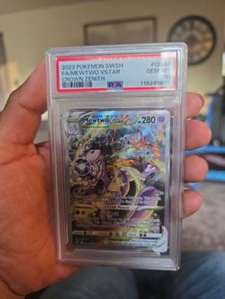 PSA 10 Mewtwo VSTAR Full Art Crown Zenith
