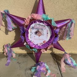 Custom Fairy Garden 3D Star Pinata