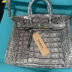 Alligator Leather Bag