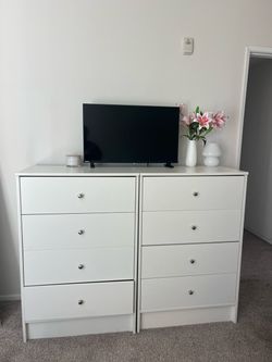 White Ikea Dressers