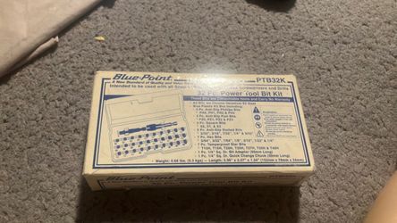 Blue point ptb32k 32 pc bit kit