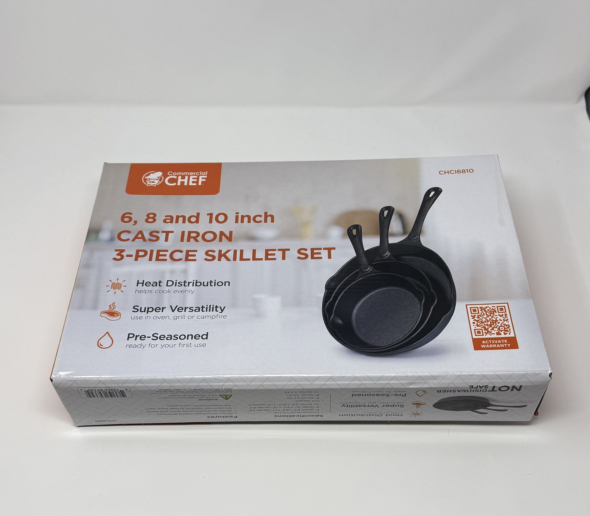 Cast Iron Skillet Set
