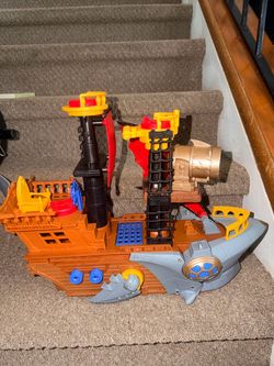Imaginext Pirate Ship Toy Playset