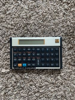 Hp 12C Financial Calculator