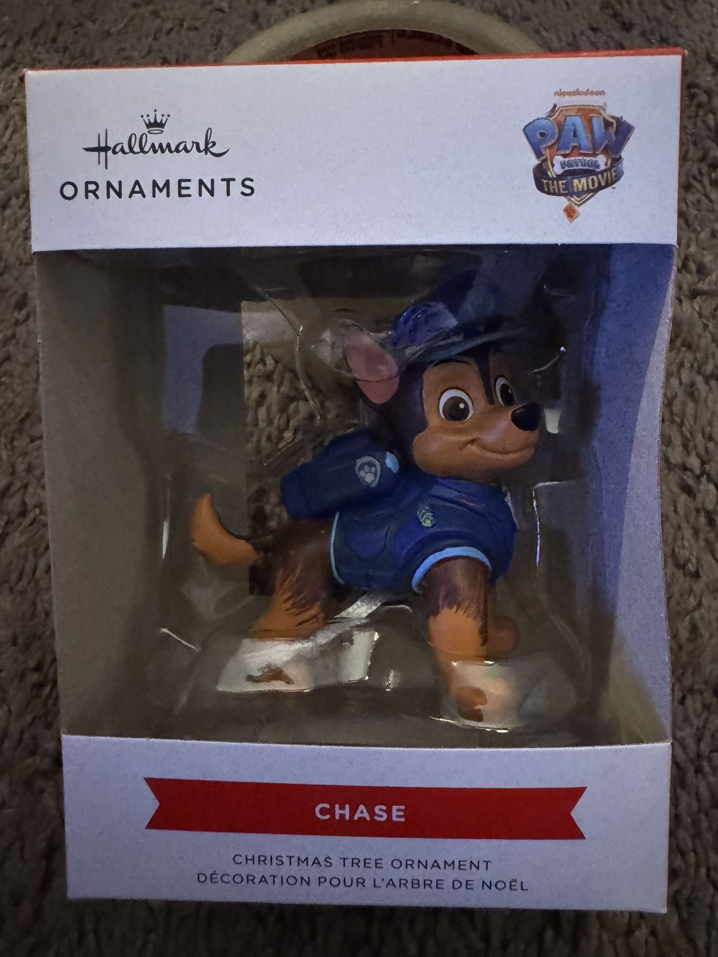 Paw Patrol Chase Ornament $5 