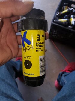 3" sprinkler heads