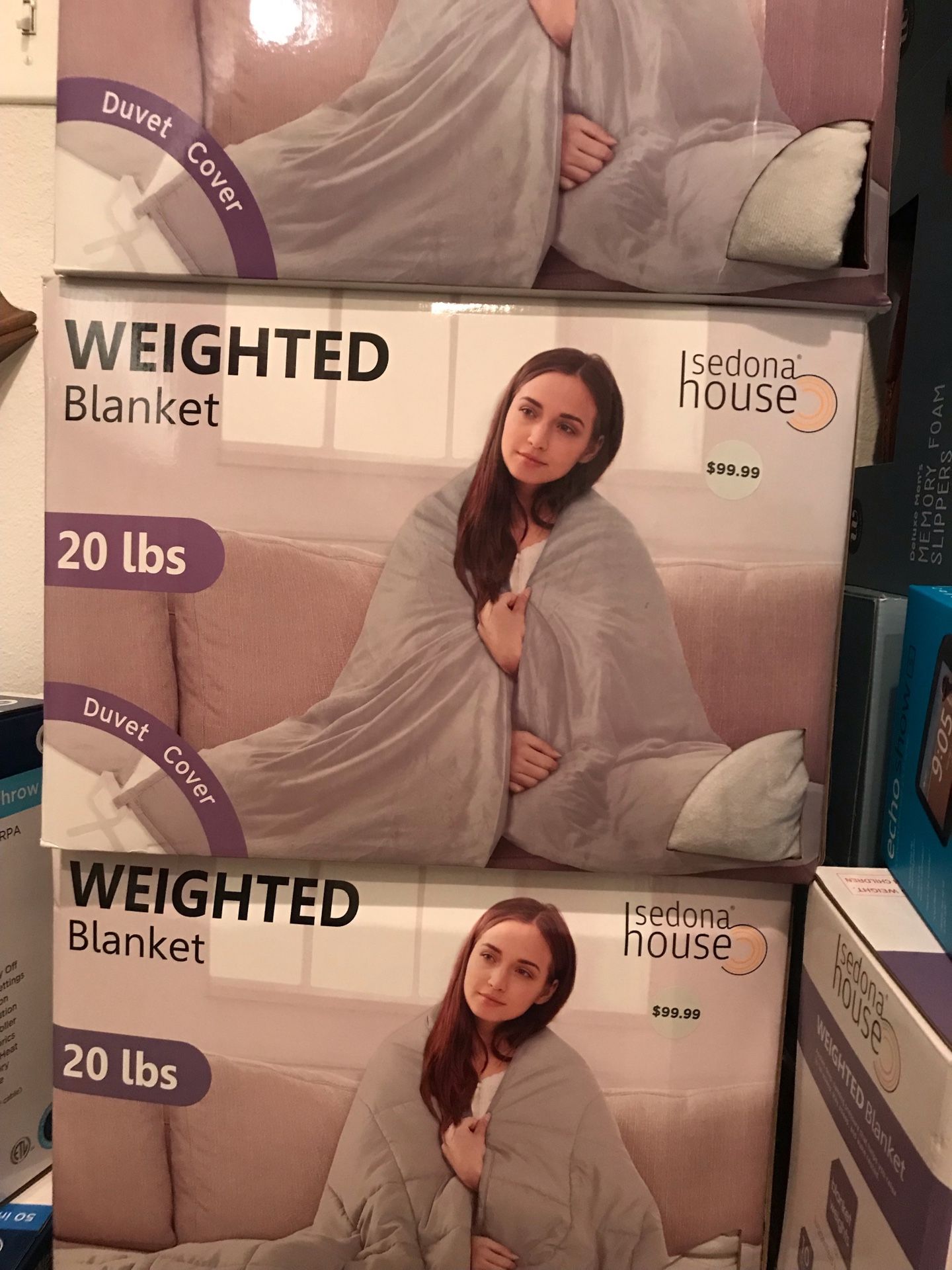 BRAND NEW WEIGHTED BLANKETS 10, 15, 20 Lbs AVAILABLE. RETAIL $60-$100 Each