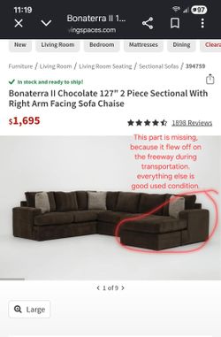 2 sectional couch Cheap!!